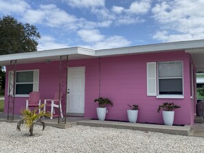 Cutest little pink cottage you ever did see! 