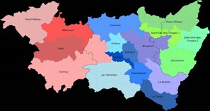 Carte de l’hébergement