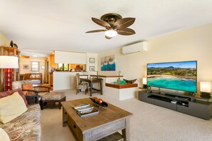 Great room for relaxing and watching TV