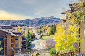 Vue depuis l’hébergement