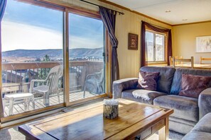 Amazing views right from the comfortable couch or soaking up sun outside