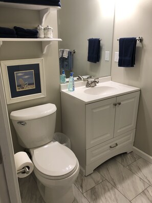 Private Master Bathroom.