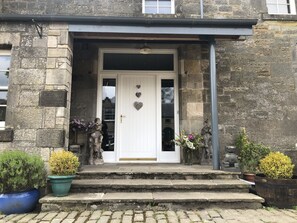 The main door