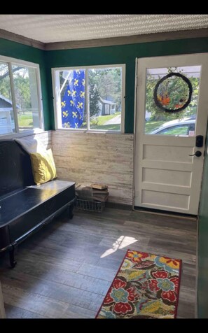 Our lovely sunroom.