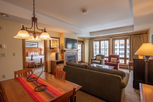 Flooring, Hardwood, Indoors, Living Room, Room