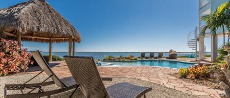 Lounge by the pool and take in the amazing view of the surroundings.