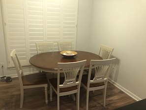 Small dining in kitchen 