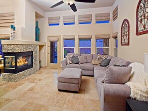 Comfortable living space.