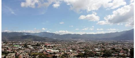 City and Mountain View from 19th Floor Balconies