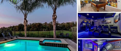 Welcome to Magical Hideaway a 3,300+ sq. ft. vacation rental with a private pool overlooking the golf course | PHOTOS TAKEN: OCT. 2020