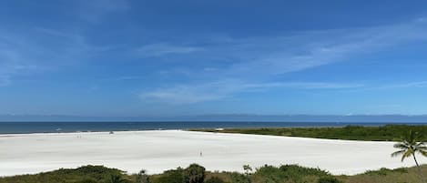 Ocean front view from the condo