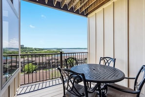 Covered Deck with Table Rock Lake View
