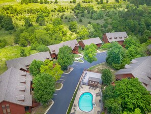 Cabins at Grand Mountain Birds Eye View