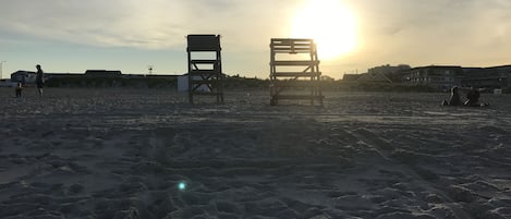 Sunset on Bradley Beach