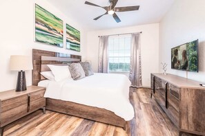 Master Bedroom with King bed