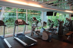 Fitnessbereich