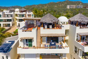 Aerial view of penthouse.