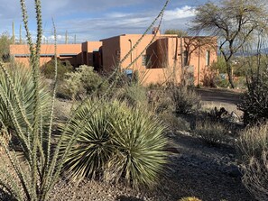 Beautiful desert environment and home.