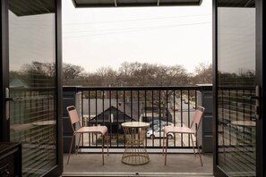 Start your day with coffee on the patio in hip 12 South 