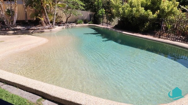 Large resort style private pool