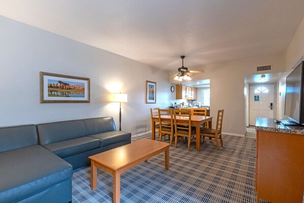 Spacious living area