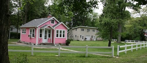 The Pink House and Tan House