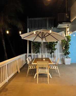 Patio dining 