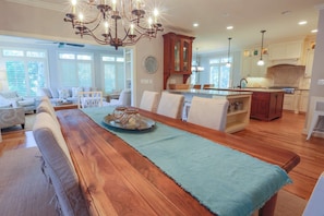 Sunny Side Up is a beautifully renovated Wild Dunes home with an open, airy floor plan.