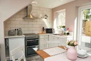 modern kitchen area