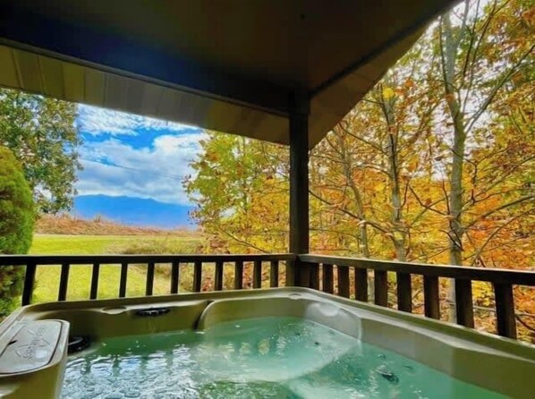 Hot Tub And A Mt. LeConte And Great Smoky Mountains National Park View!