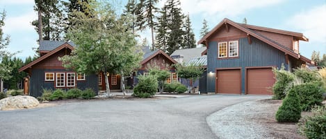 Entrance and driveway
