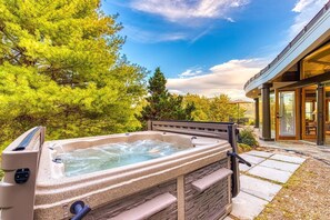 Relax and unwind as you overlook the Smokies.