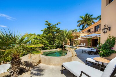 The Crown Jewel of villas in Pedregal, 180-degree views of the Pacific Ocean.