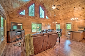 Living Room | First Floor | Open-Concept Layout