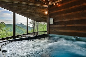 Soak Away In The Hot Tub 