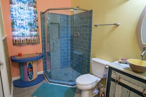 Downstairs "Surfer" bathroom