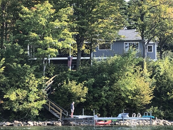 House from the lake