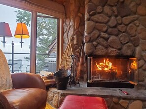 Main Level Fireplace