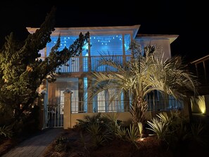 Lights at night