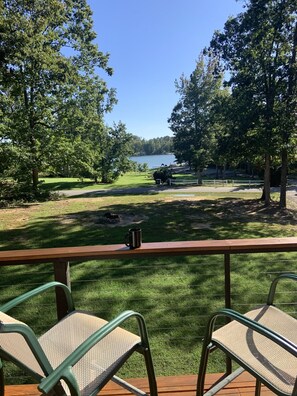 View from front deck
