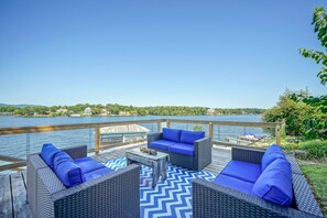 Outdoor Seating - Enjoy the Lake Views