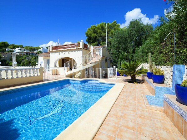 Propriété, Piscine, Bâtiment, Immobilier, Biens, Maison, Villa, Bleu Azur, Vacances, Domicile