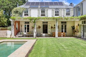 Fully solar powered.