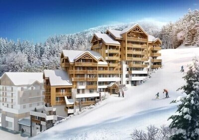 Accès direct aux pistes domaine Alpes d'Huez - Appartement 8 personnes  2 SDB