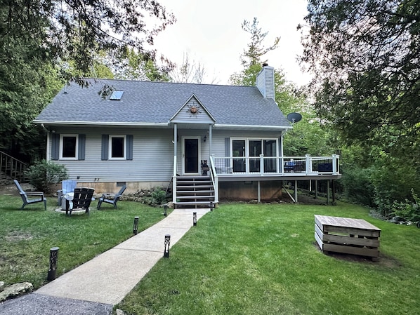 Front of the house