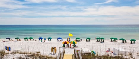 This is the photo of Maravilla's beach. It is not the view from the condo.