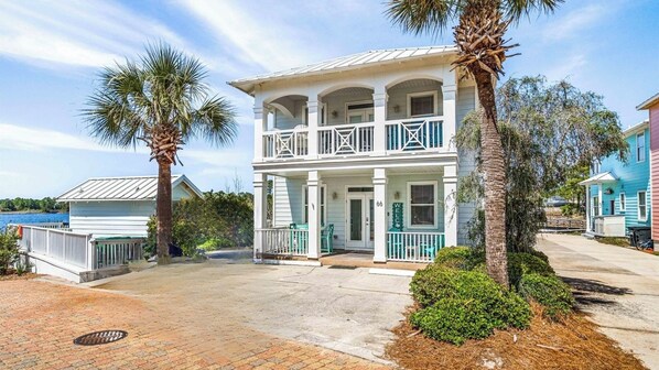 Front of the house