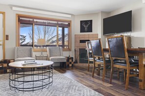 Living Room with Fireplace