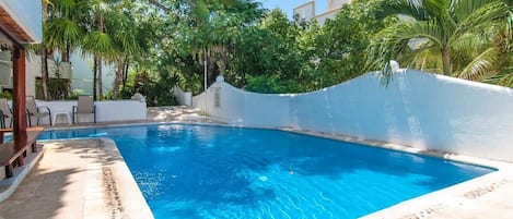 Dive in! You’ll love the sparkling community pool