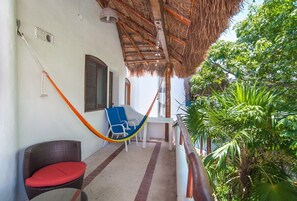 Enjoy the sound of the palm trees swaying in the breeze